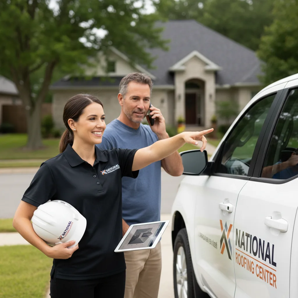National Roofing Center customer support in Divernon